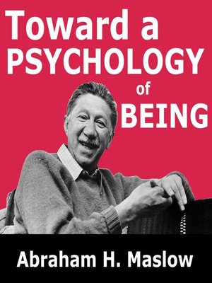 cover image of Toward a Psychology of Being